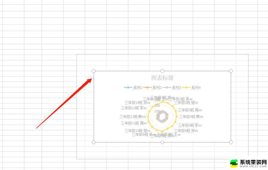 wps雷达图中分类标签文字重叠 wps雷达图中分类标签文字重叠解决方法