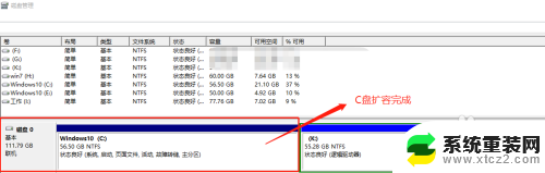 怎么给系统盘扩容 Win10系统C盘储存空间不足如何处理