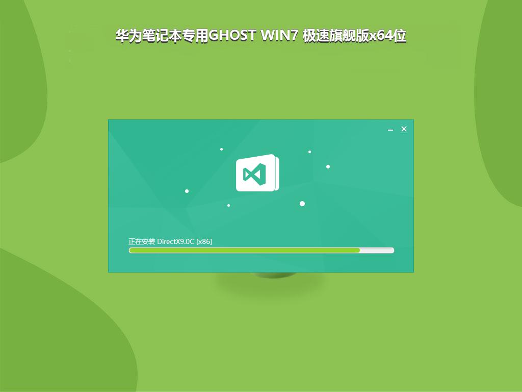 华为笔记本专用GHOST WIN7 极速旗舰版x64位