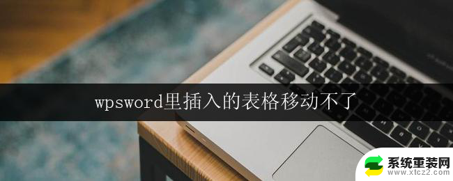 wpsword里插入的表格移动不了 wpsword表格无法移动